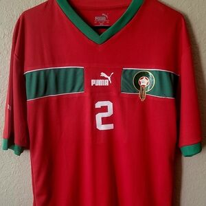 Moroco 2022 World Cup Jersey , Original (Ashraf Hakimi)